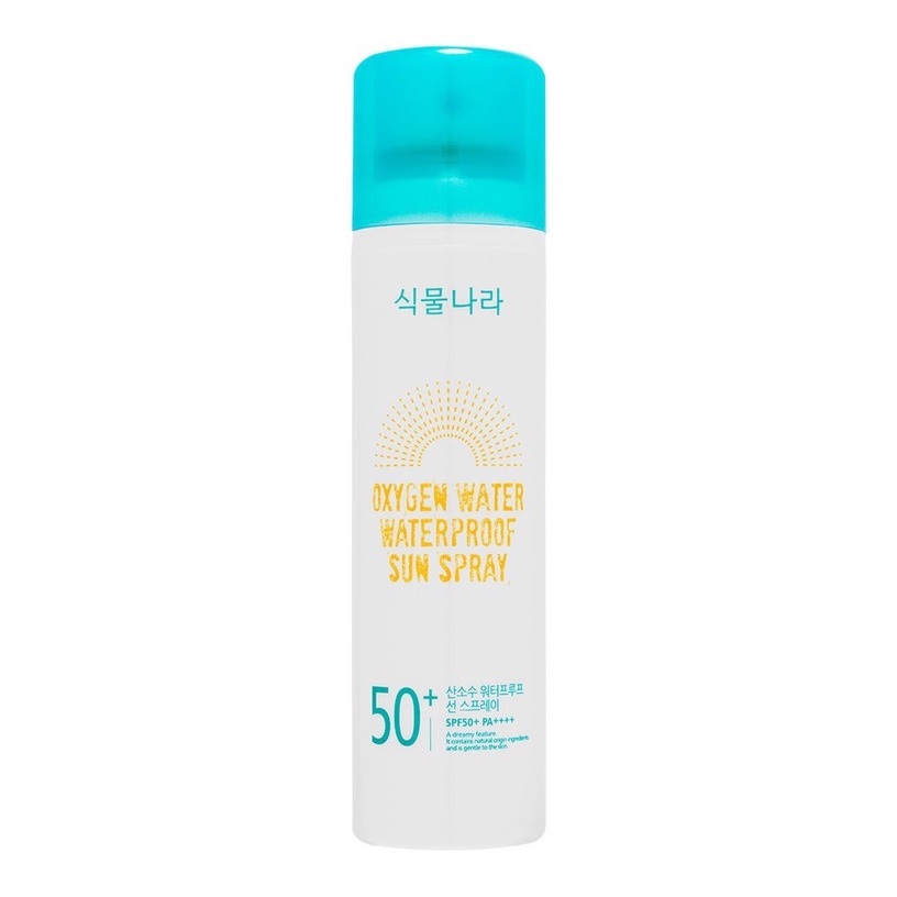 Olive Young防曬TOP 4:식물나라 (Shingmulnara) 氧氣防水防曬噴霧 SPF50+/PA++++ 100ml,約NT.335