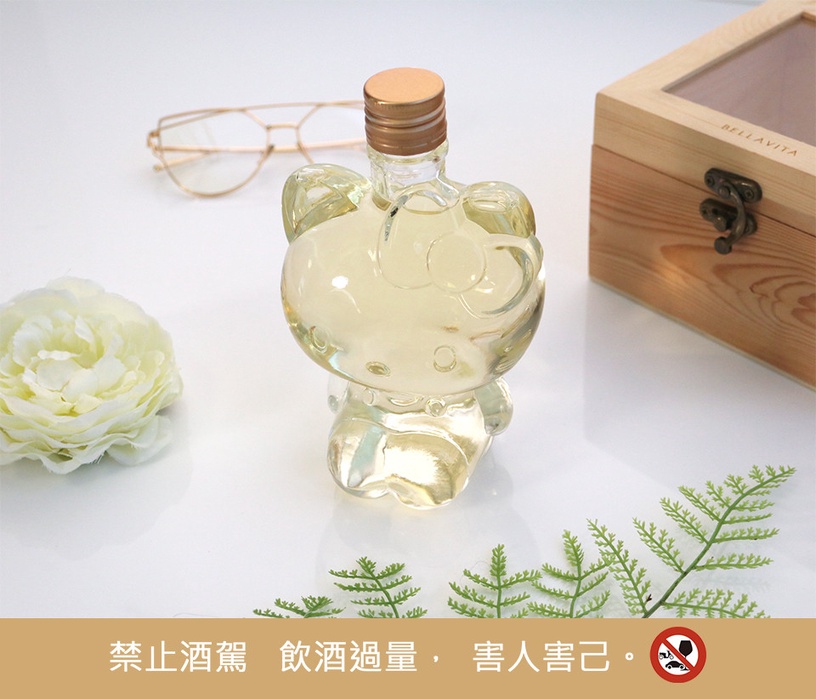 超夯的Hello Kitty酒又來了!7-11推出「醉月 Hello Kitty造型蜜柚酒」超Q造型這天開賣