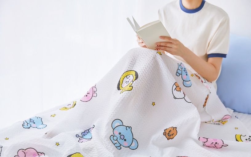 BT21 BABY生活系列「涼被」15,000韓元(約NT$365)