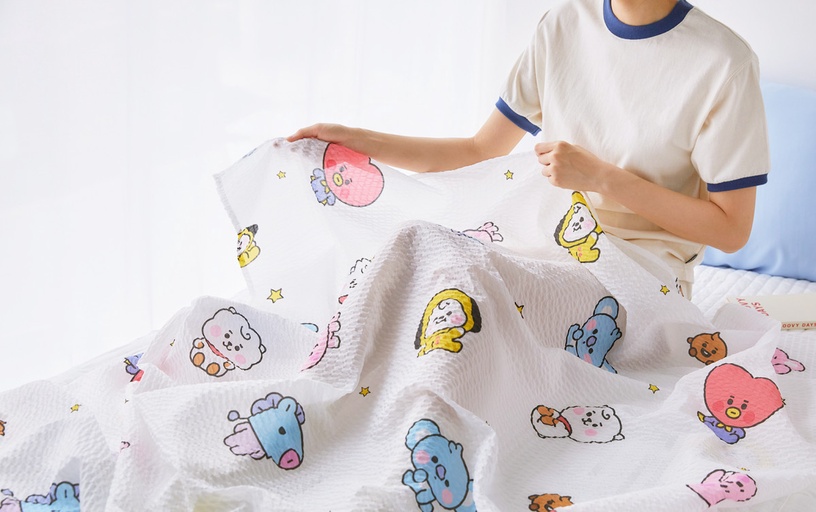BT21 BABY生活系列「涼被」15,000韓元(約NT$365)