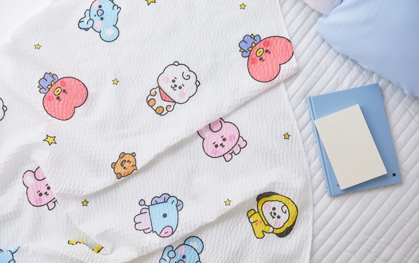 BT21 BABY生活系列「涼被」15,000韓元(約NT$365)