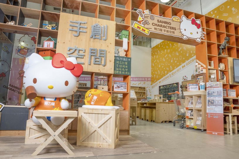 HELLO KITTY粉絲動起來!特力屋聯手三麗鷗推手工木作第二彈,KITTY、蛋黃哥都可愛!