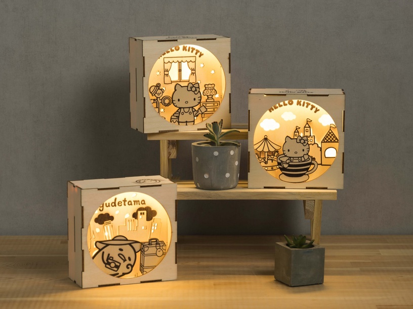 HELLO KITTY粉絲動起來!特力屋聯手三麗鷗推手工木作第二彈,KITTY、蛋黃哥都可愛!