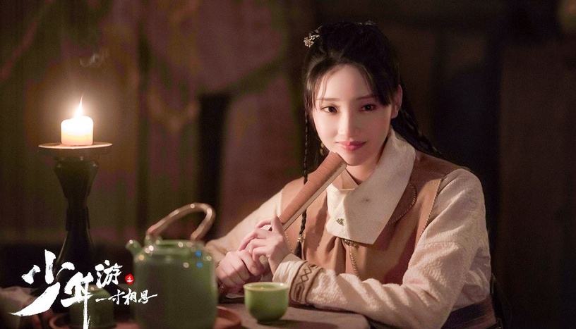 熱播甜寵劇古裝女神10:許夢圓《少年遊之一寸相思》