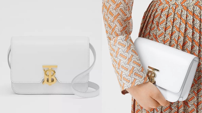 BURBERRY TB迷你皮革包,NT$46,500