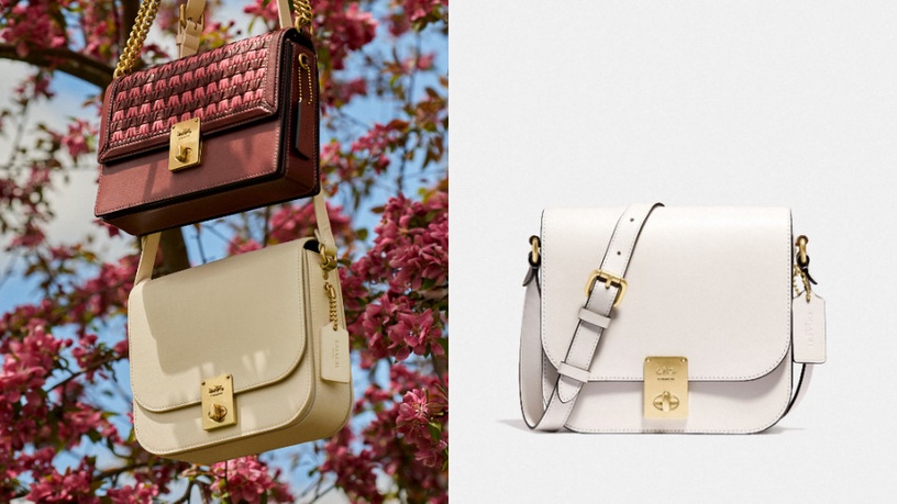 COACH HUTTON SADDLE BAG,NT$16,800