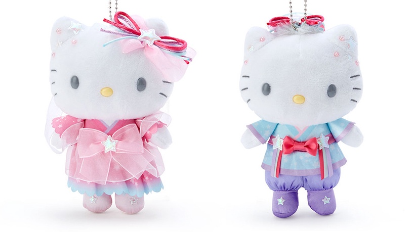 三麗鷗「七夕系列」甜美登場!Hello Kitty、美樂蒂身穿織女衣,給你滿滿少女心~