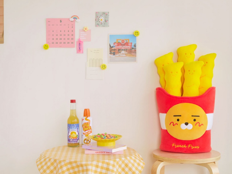 KAKAO FRIEND推出「派對美食系列」!巨無霸萊恩薯條、香烤萊恩土司美味登場