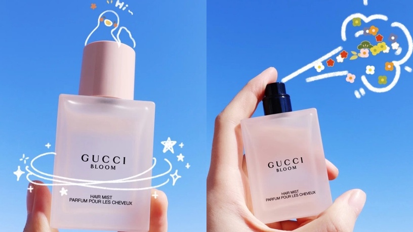 夏日髮香噴霧推薦!夢幻少女粉外型,GUCCI、CHANEL瓶身宛如藝術品!