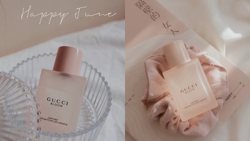 夏日髮香噴霧推薦!夢幻少女粉外型,GUCCI、CHANEL瓶身宛如藝術品!