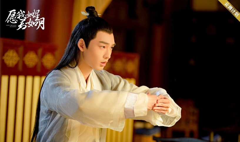 熱播甜寵劇古裝男神5:付偉倫《願我如星君如月》