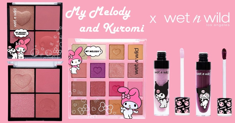 wet n wildXMy Melody and Kuromi 化妝品