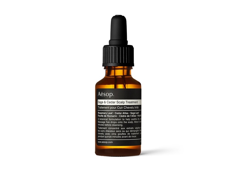 頭皮淨化去角質推薦2:Aesop 鼠尾草/雪松頭皮調理精油 25ml,N.1050