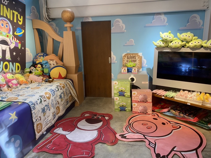 玩具總動員經典場景現身CAFE!N!「Toy Story House」登場