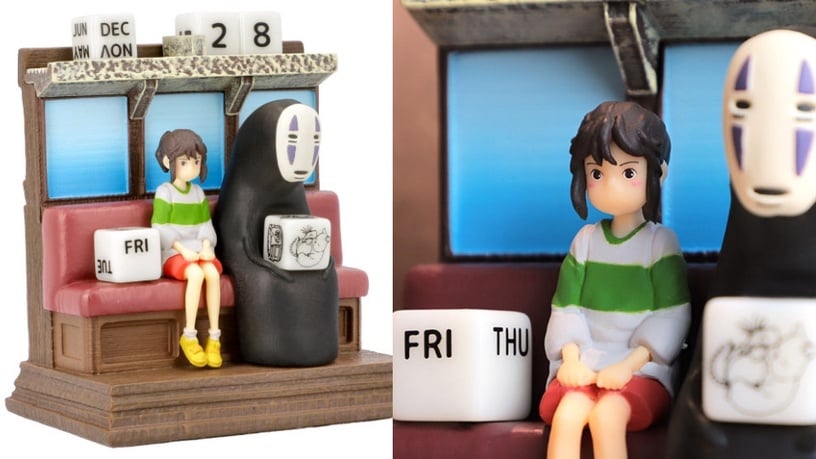 吉卜力電影場景經典重現!龍貓、神隱少女、魔女宅急便「永久日曆」,陪你度過每一天!