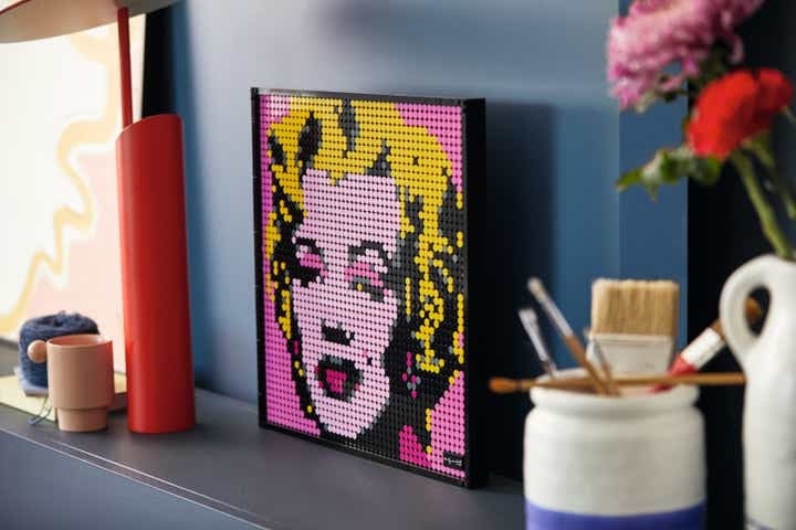 樂高「LEGO ART」系列登場!用樂高拼出鋼鐵人、瑪麗蓮夢露,還有超狂「3+1」拼法!