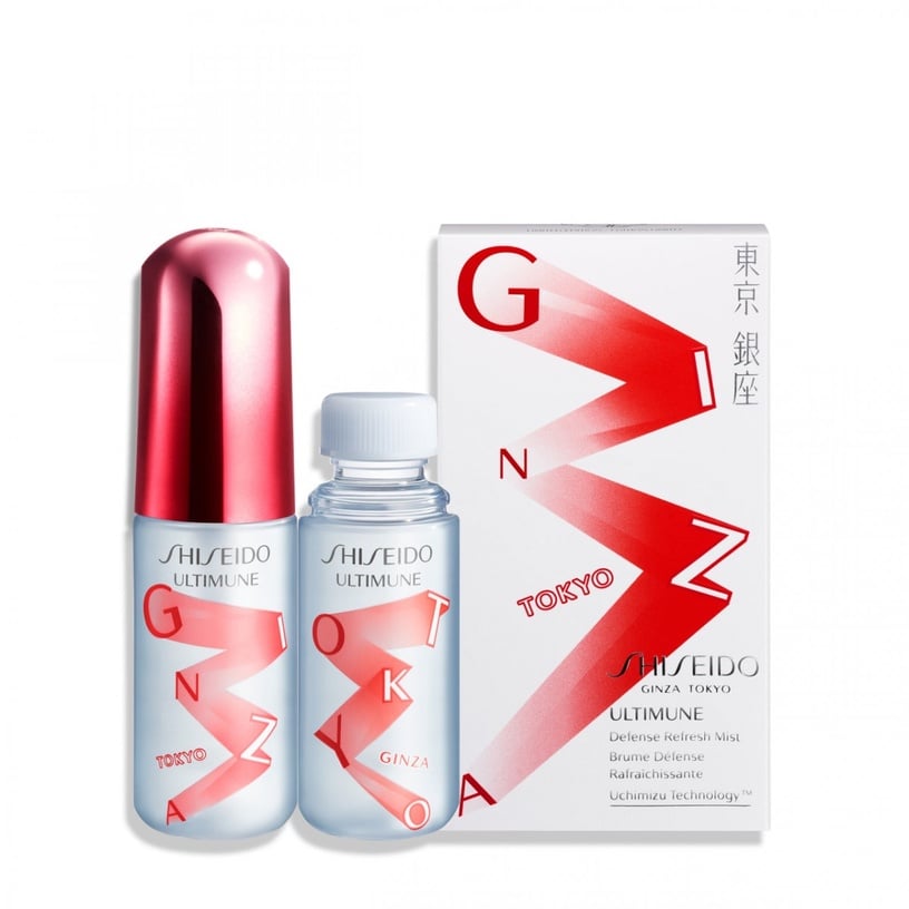 化妝水推薦2:資生堂 紅妍肌活能量噴霧-銀座限定版 30mlX2 ,NT.2000