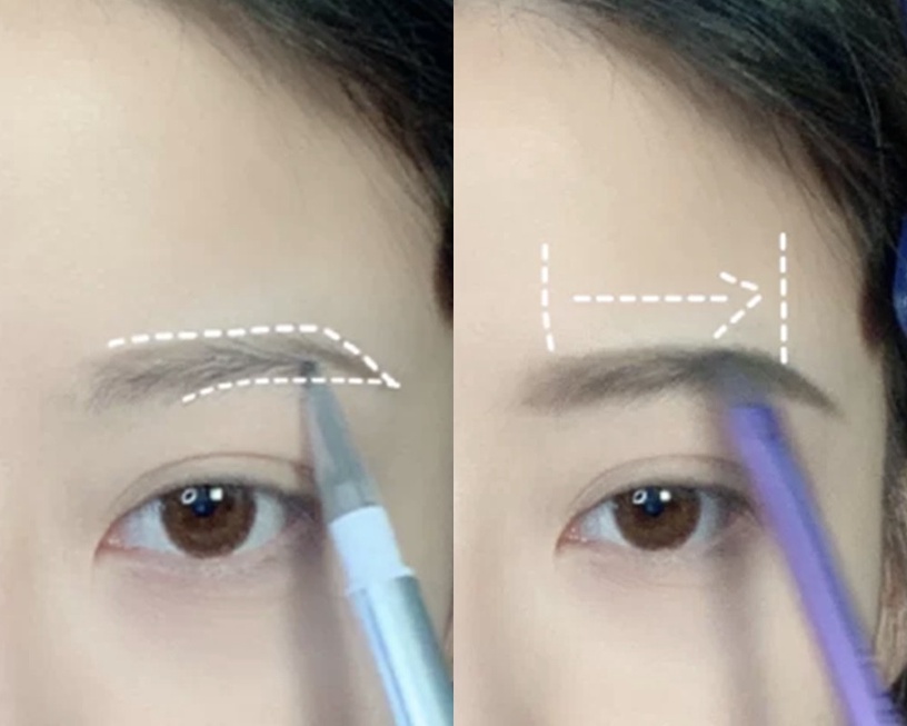 新手偽素顏化妝教學STEP2:眉毛