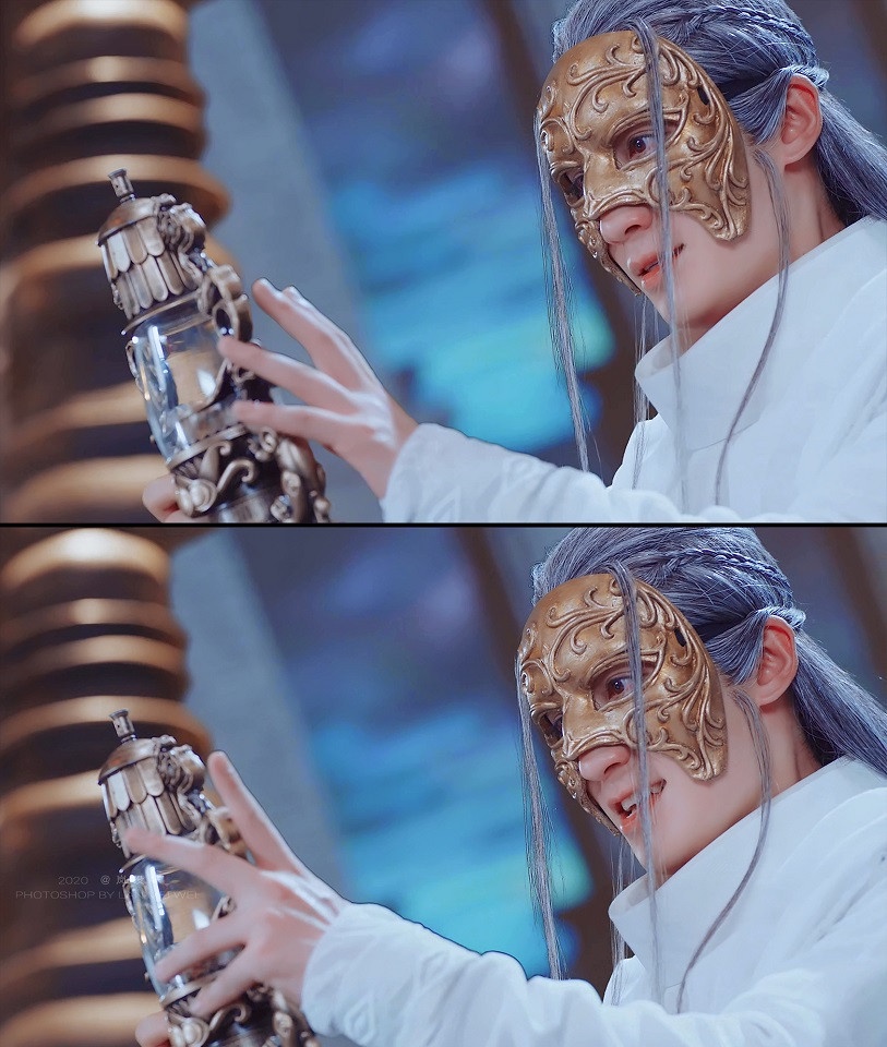 陸劇中一見驚鴻的面具殺2:朱一龍 飾演《鎮魂》