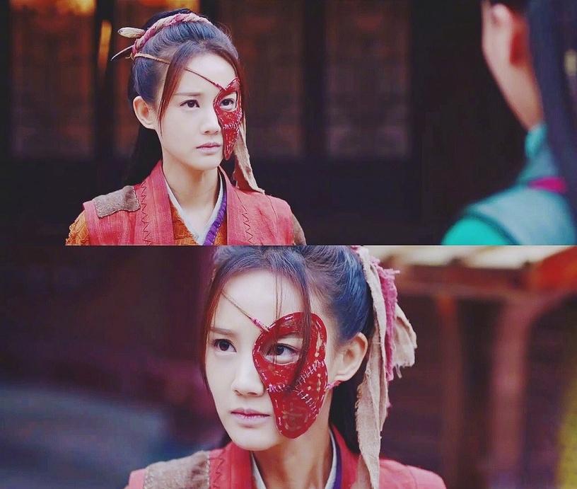 陸劇中一見驚鴻的面具殺9:李一桐 飾演《媚者無疆》晚媚