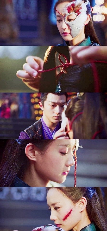 陸劇中一見驚鴻的面具殺9:李一桐 飾演《媚者無疆》晚媚