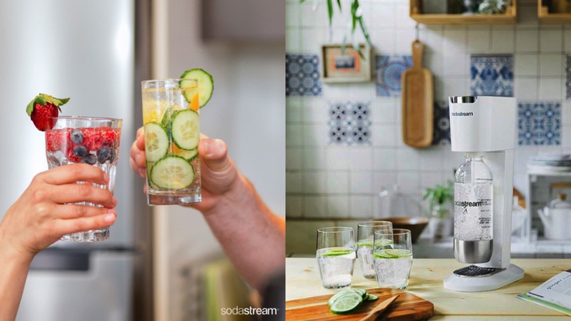 Sodastream x LINE FRIENDS 推出超萌「熊大兔兔氣泡水機」,加碼夏日全新配色!