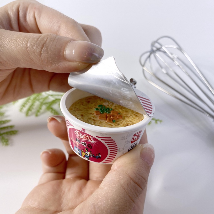統一麵「肉燥風味迷你碗 icash2.0」裡頭還真的有泡麵!超Q迷你造型,就在這天開賣