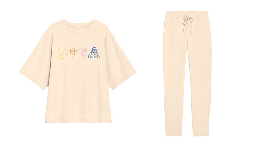 GU「Disney Room」聯名系列首度販售以「小熊維尼」為主題的聯名系列,7/20(一)於網路商店、7/24(五)於實體店正式開賣!
