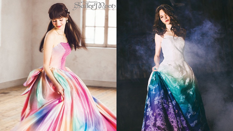 日本推出《美少女戰士》婚紗,水手服造型超仙!