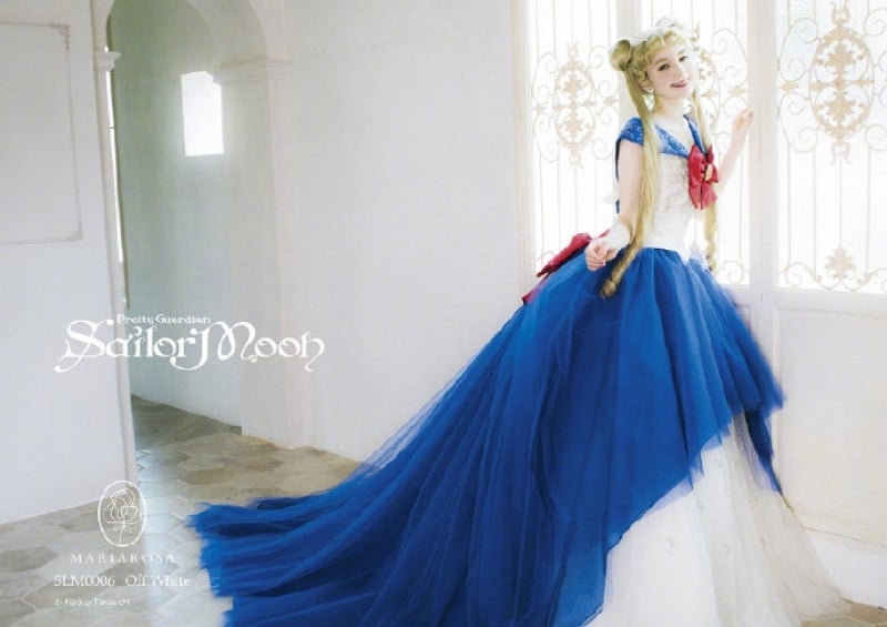 日本推出《美少女戰士》婚紗，水手服造型超仙！