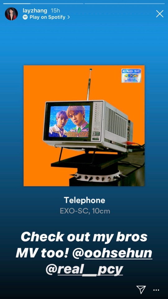 EXO小分隊燦烈和世勛無預警發布新歌《Telephone》! 與張藝興隔空互動,粉絲好感動!