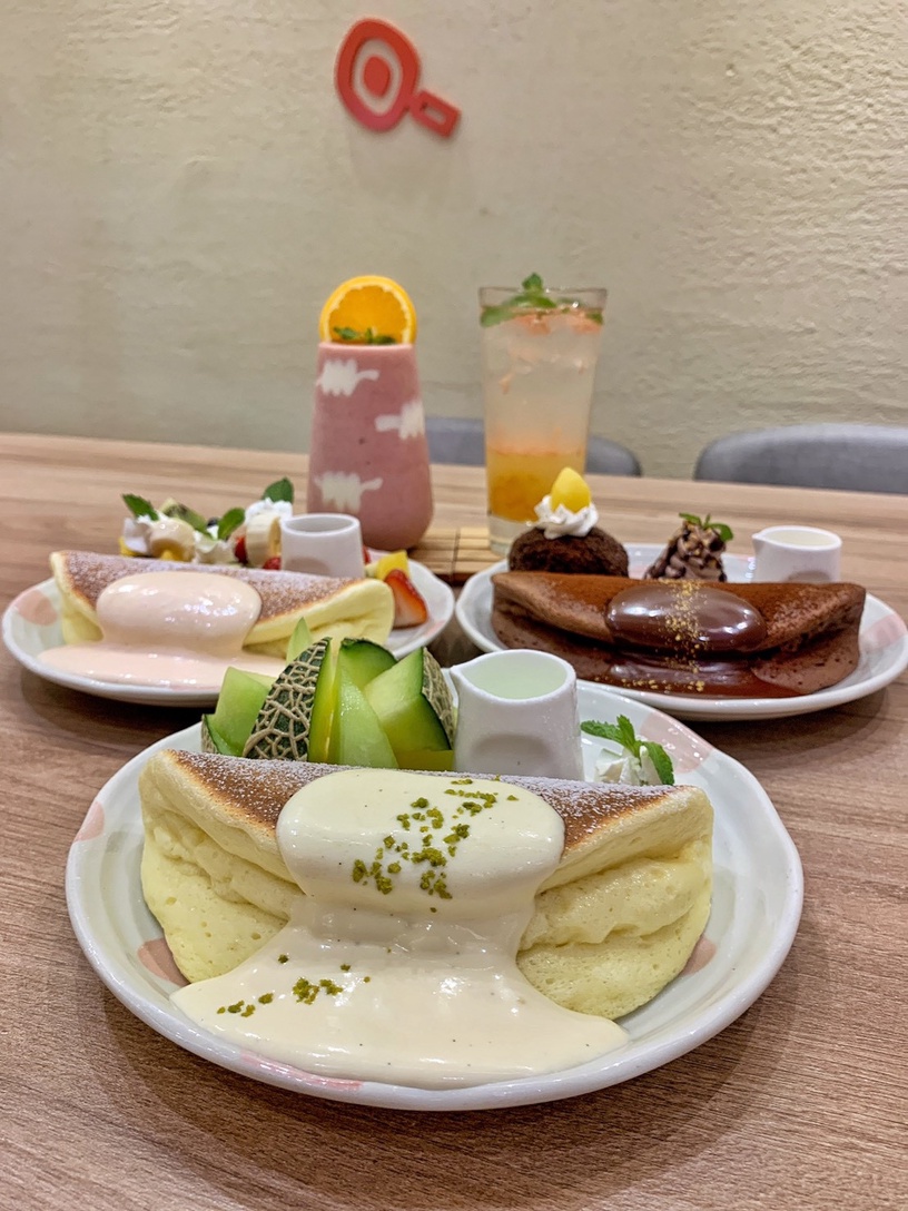 屋莎鬆餅屋推「阿露斯哈密瓜雲の鬆餅」
