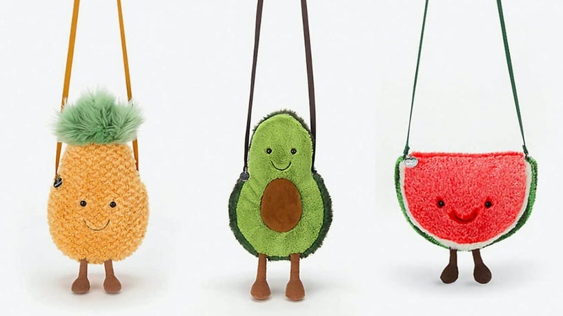 Jellycat推出食物系列玩偶、小包!療癒破表~