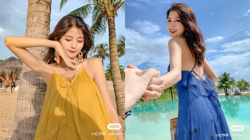 夏日海邊拍照技巧大公開!網紅親授超簡單「4種姿勢」,隨手拍都是時尚海灘美照~