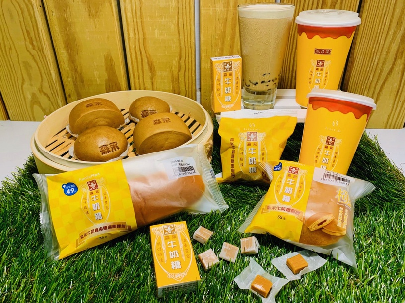 全家X森永推「牛奶糖拿鐵」、「牛奶糖Q奶茶」
