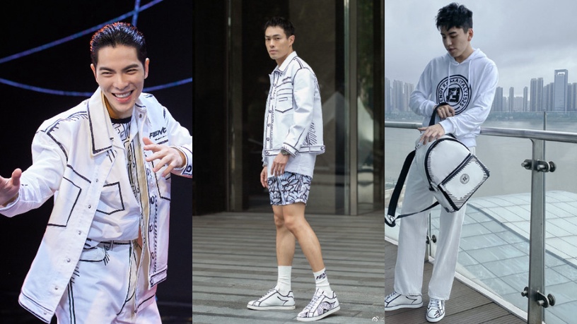 朴信惠、趙寅成、金多美、王嘉爾都穿這款!Fendi 把2D塗鴉、粉紅落日漸層搬上包包