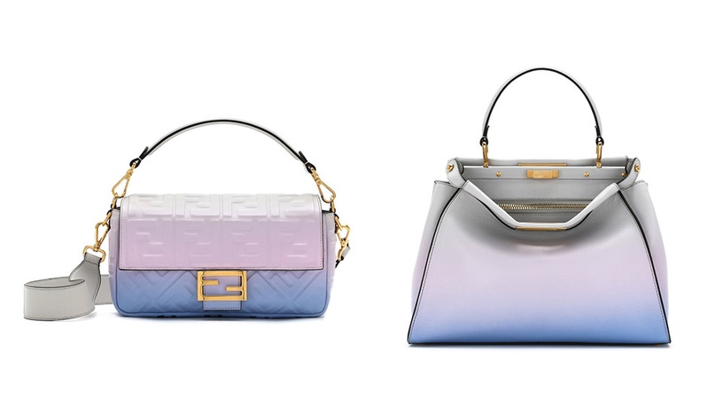 朴信惠、趙寅成、金多美、王嘉爾都穿這款!Fendi 把2D塗鴉、粉紅落日漸層搬上包包