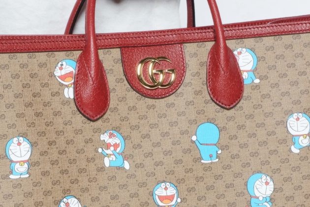 GUCCI 「哆啦a夢印花包」驚喜登場!哆啦a夢 x GUCCI 經典雙G印花,濃濃復古懷舊風情!