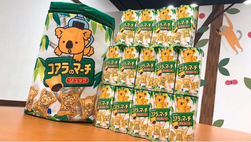 巨大化150cm「樂天小熊餅乾」後背包登場!夾娃娃憑實力得獎,多款週邊爆發少女心!