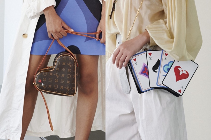Louis Vuitton 2021早春系列亮相,大玩樸克牌老花元素!愛心老花包、樸克牌包必收!