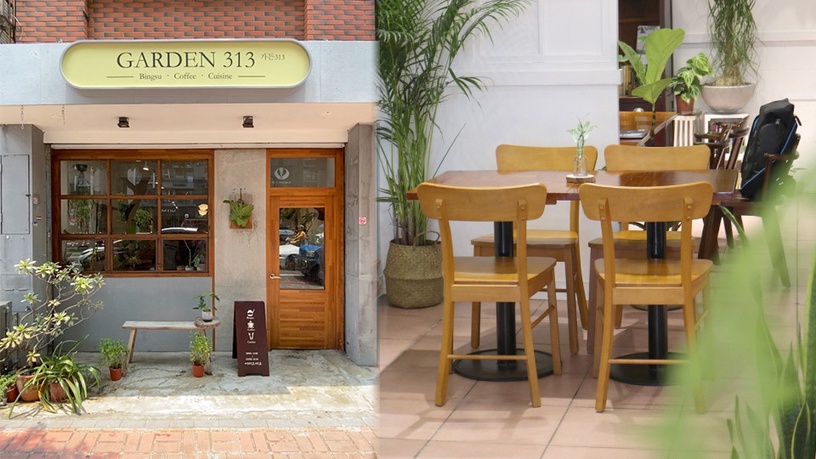 浮誇芋泥瀑布!桃園網美冰店「Garden 313」手工堆疊的方形冰酥,口感真的超酷