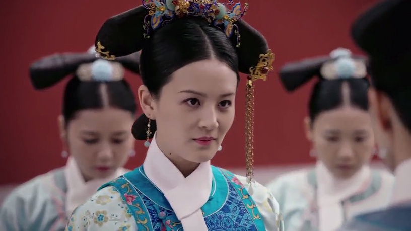 《如懿傳》扇耳光名場面4:阿箬無故扇海蘭耳光