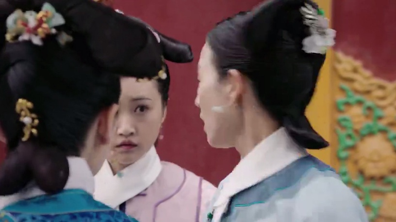 《如懿傳》扇耳光名場面4:阿箬無故扇海蘭耳光