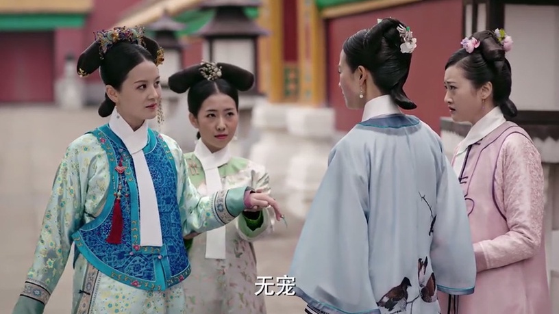 《如懿傳》扇耳光名場面4:阿箬無故扇海蘭耳光