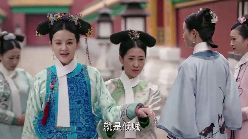 《如懿傳》扇耳光名場面4:阿箬無故扇海蘭耳光
