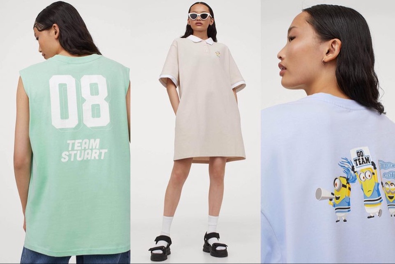 H&M 攜手小小兵、寶可夢推出全新聯名!初代傑尼龜、小火龍、妙蛙種子陪你過夏日!