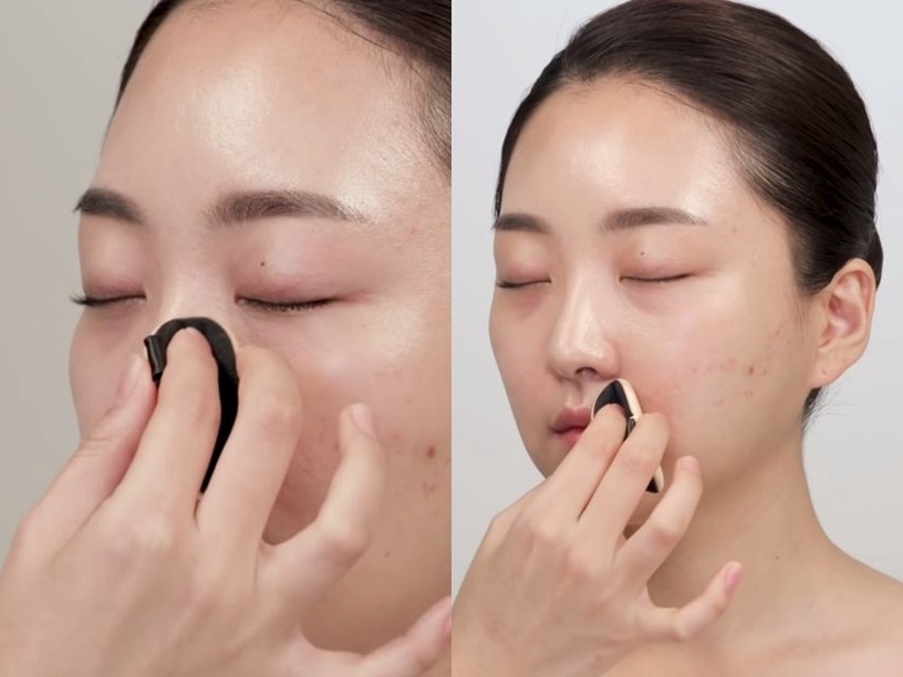 化妝師傳授正確「氣墊用法」!粉撲用法是關鍵,這樣上妝更輕薄透亮、持妝度大增
