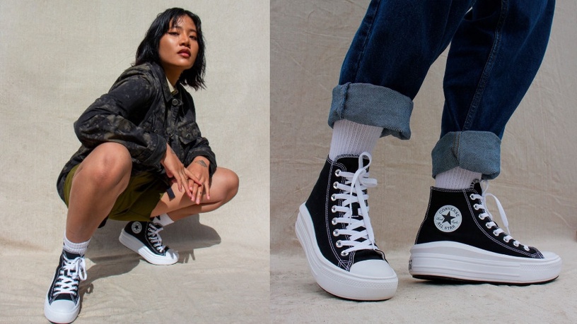CONVERSE厚底鞋款+1!全新「Chuck Taylor All-Star」流線厚底,還有甜甜價輕鬆入手~