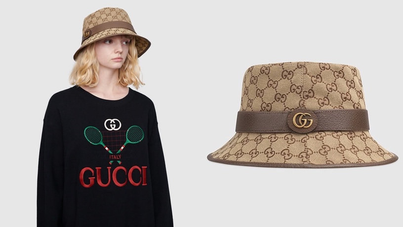 NT30,5000/Teddy D Check’N’Dior窄帽檐漁夫帽,搭配面紗