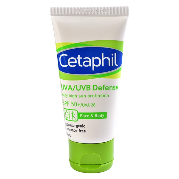海洋友善防曬推薦4:Cetaphil 舒特膚極緻全護低敏防曬霜 SPF50+/UVA28 50ml,NT.880